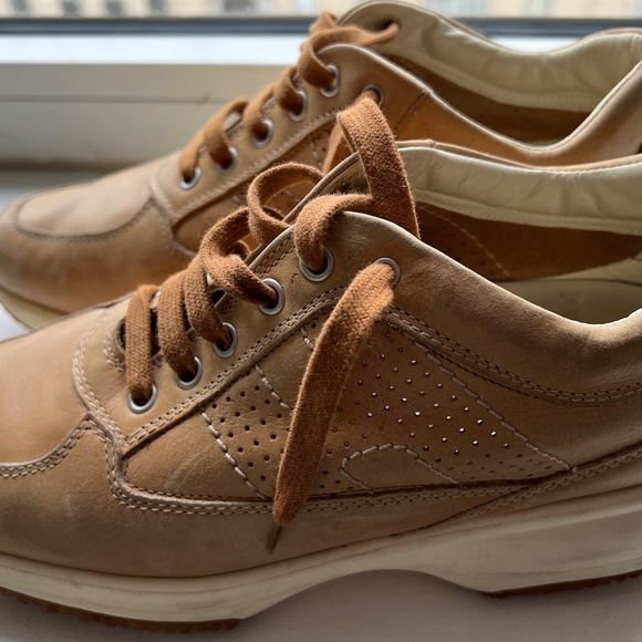 Brown Hogan Interactive Shoes size 8 1/2 - Picture 1 of 3